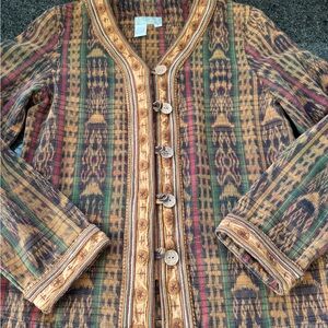 The Territory Ahead Multicolor Patterned Women's Light Jacket